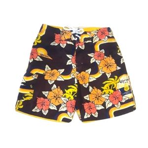 Corona Extra Board Shorts Beer Label Logo Swim Trunks Size Small S